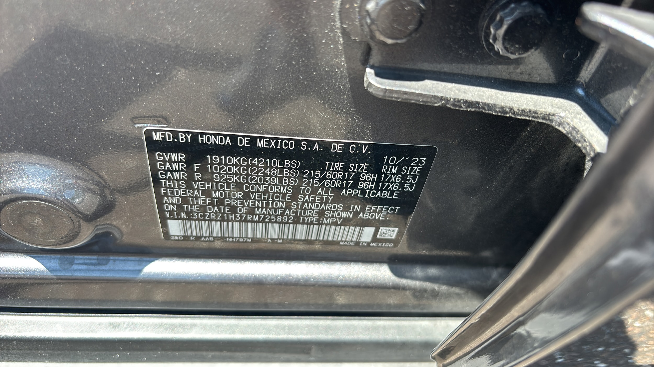 2024 Honda HR-V LX - Photo 35
