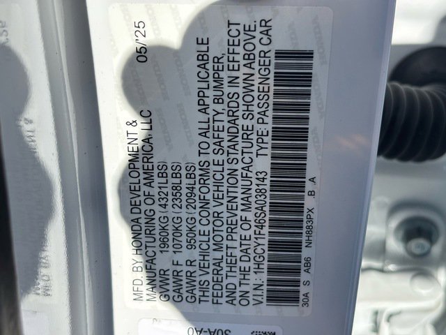 2025 Honda Accord SE - Photo 32
