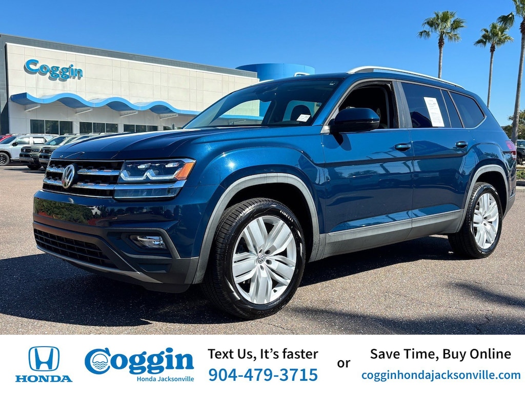 Used 2019 Volkswagen Atlas 3.6L V6 SE w/Technology 4MOTION SUV