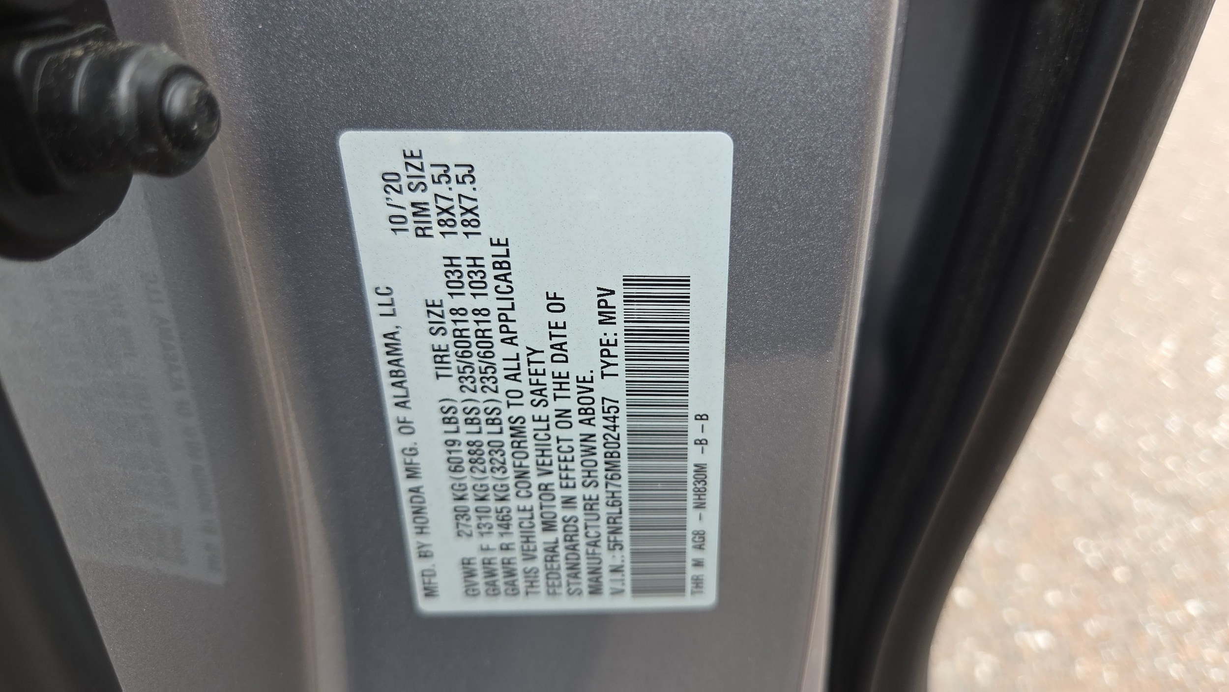 2021 Honda Odyssey EX-L - Photo 16