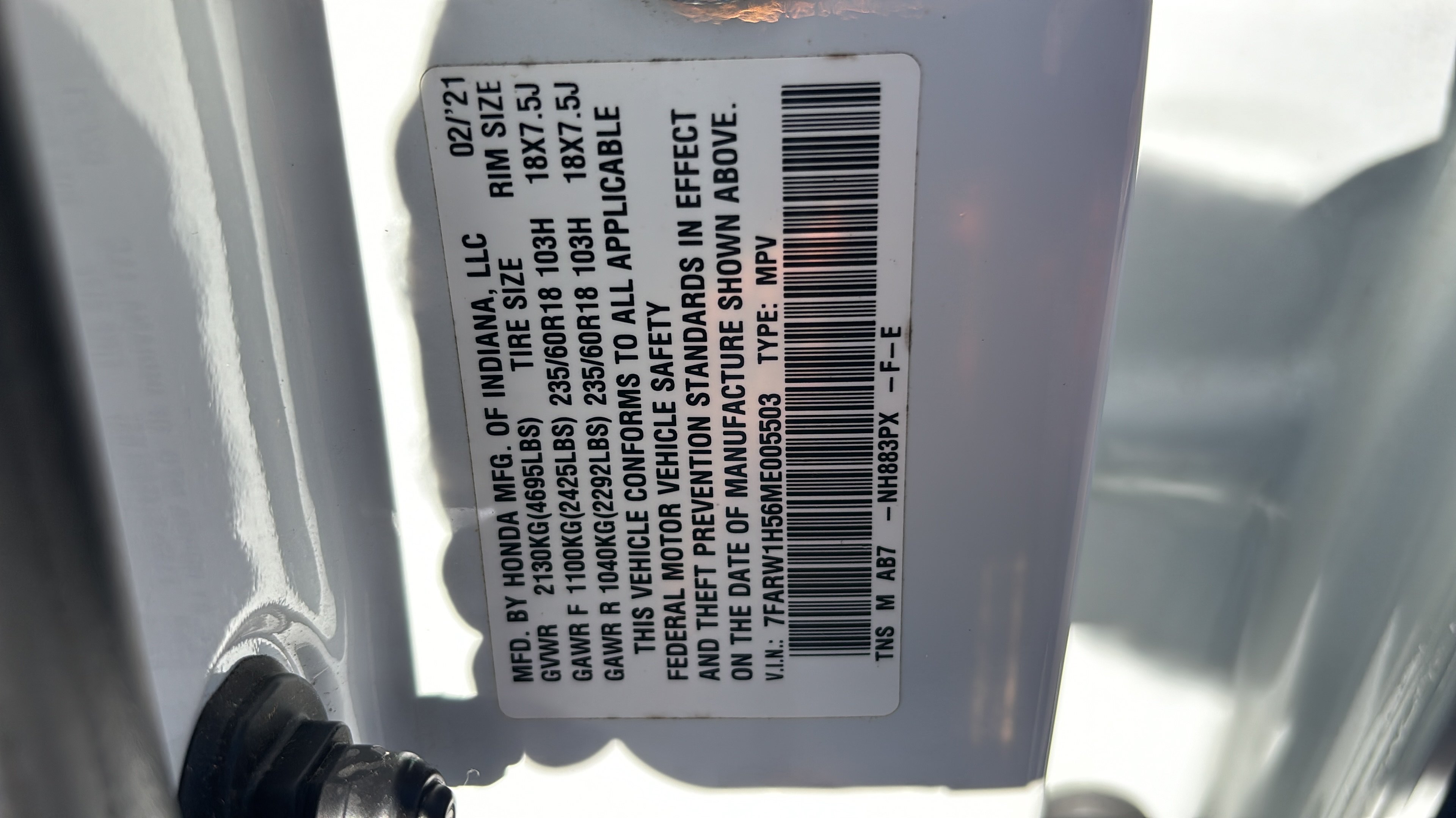 2021 Honda CR-V EX - Photo 37