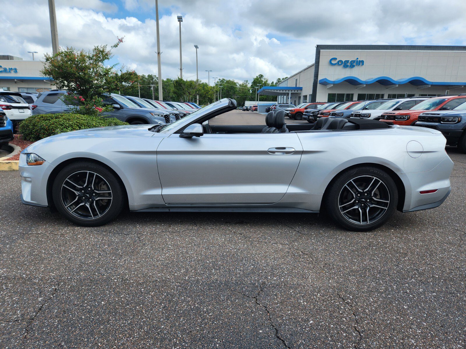 Used 2019 Ford Mustang EcoBoost with VIN 1FATP8UHXK5148837 for sale in Jacksonville, FL