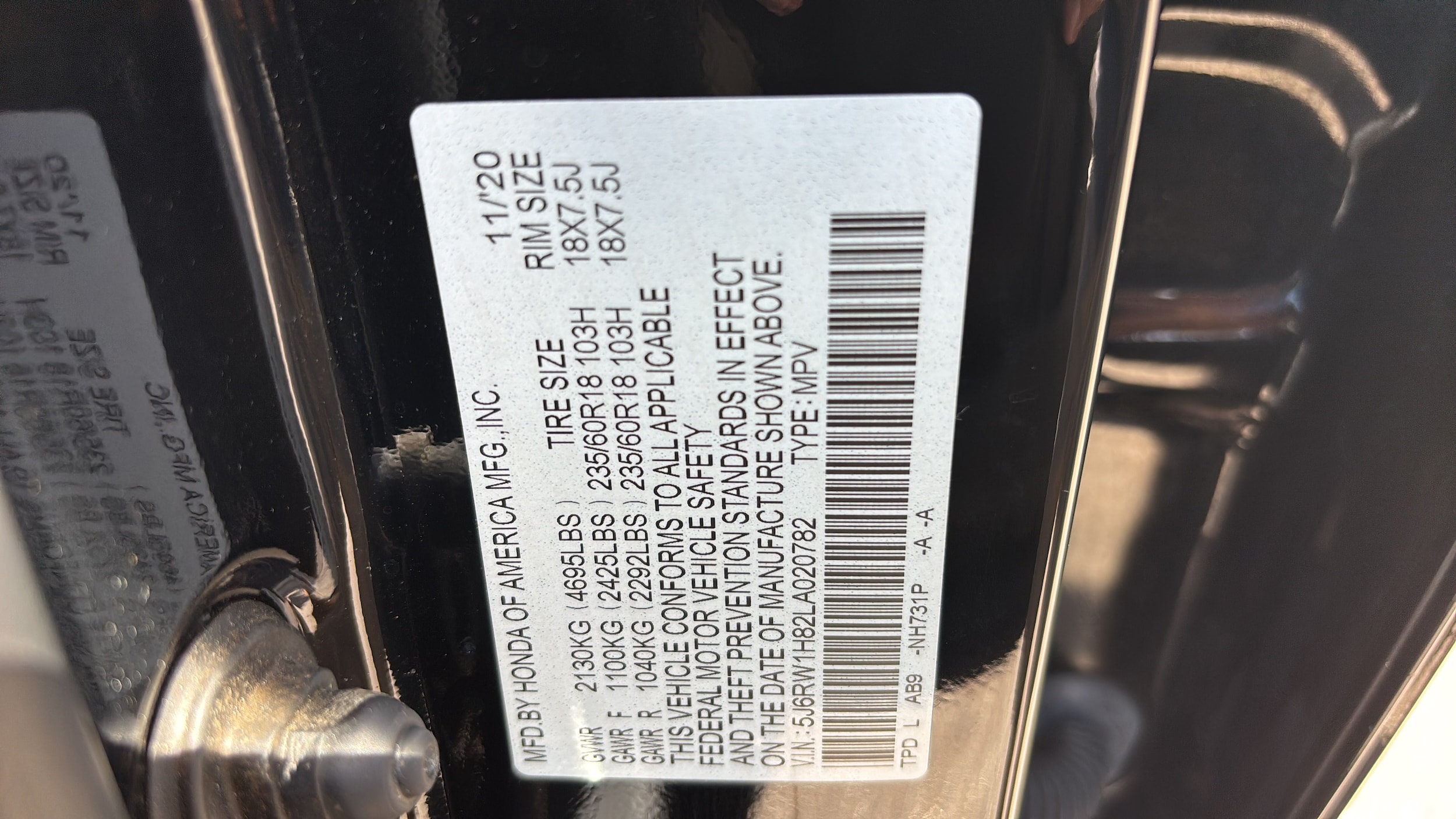 2020 Honda CR-V EX-L - Photo 19