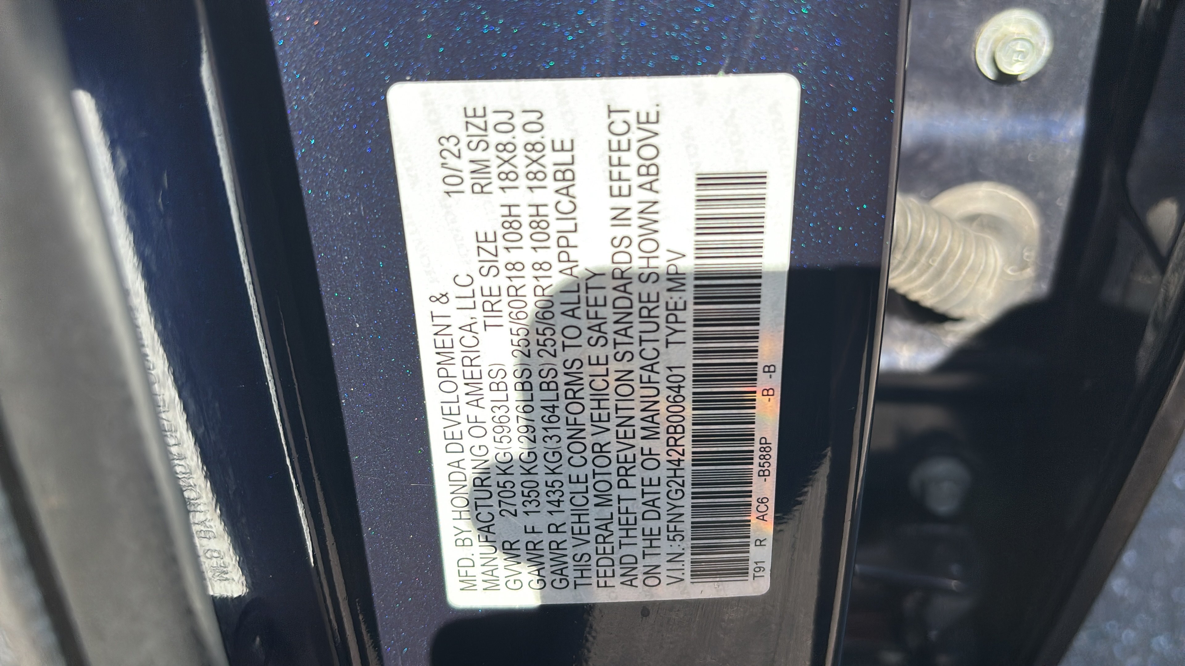 2024 Honda Pilot EX-L - Photo 21