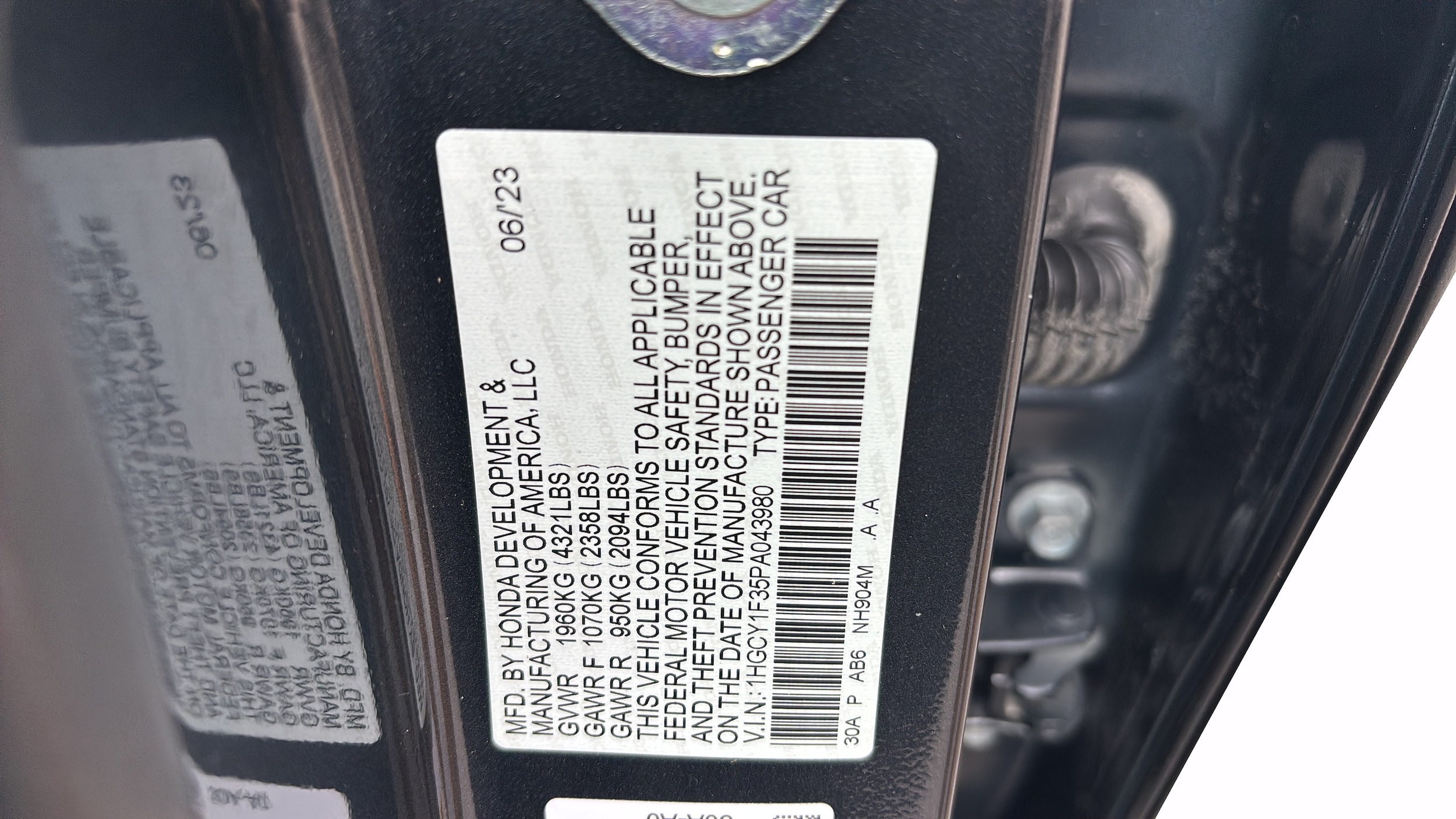 2023 Honda Accord EX - Photo 22