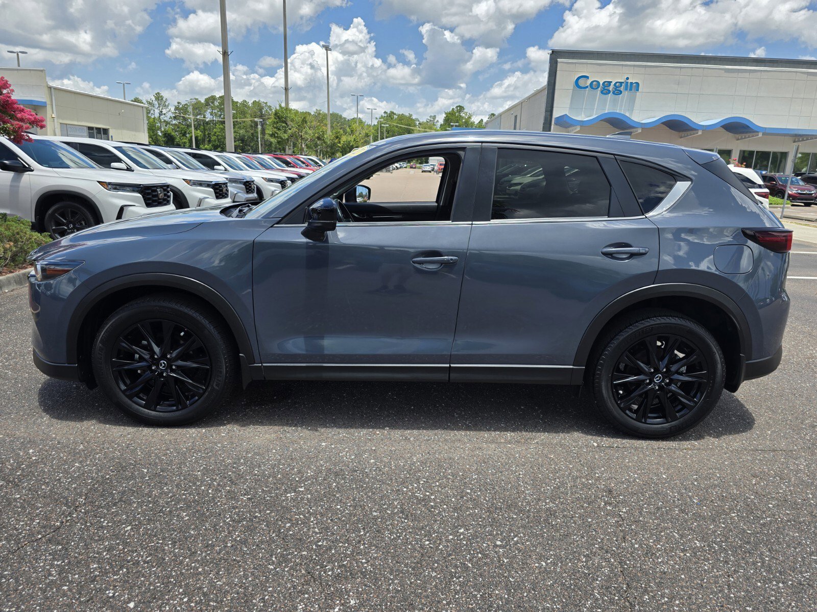 Used 2022 Mazda CX-5 S Carbon Edition with VIN JM3KFBCM0N0542747 for sale in Jacksonville, FL