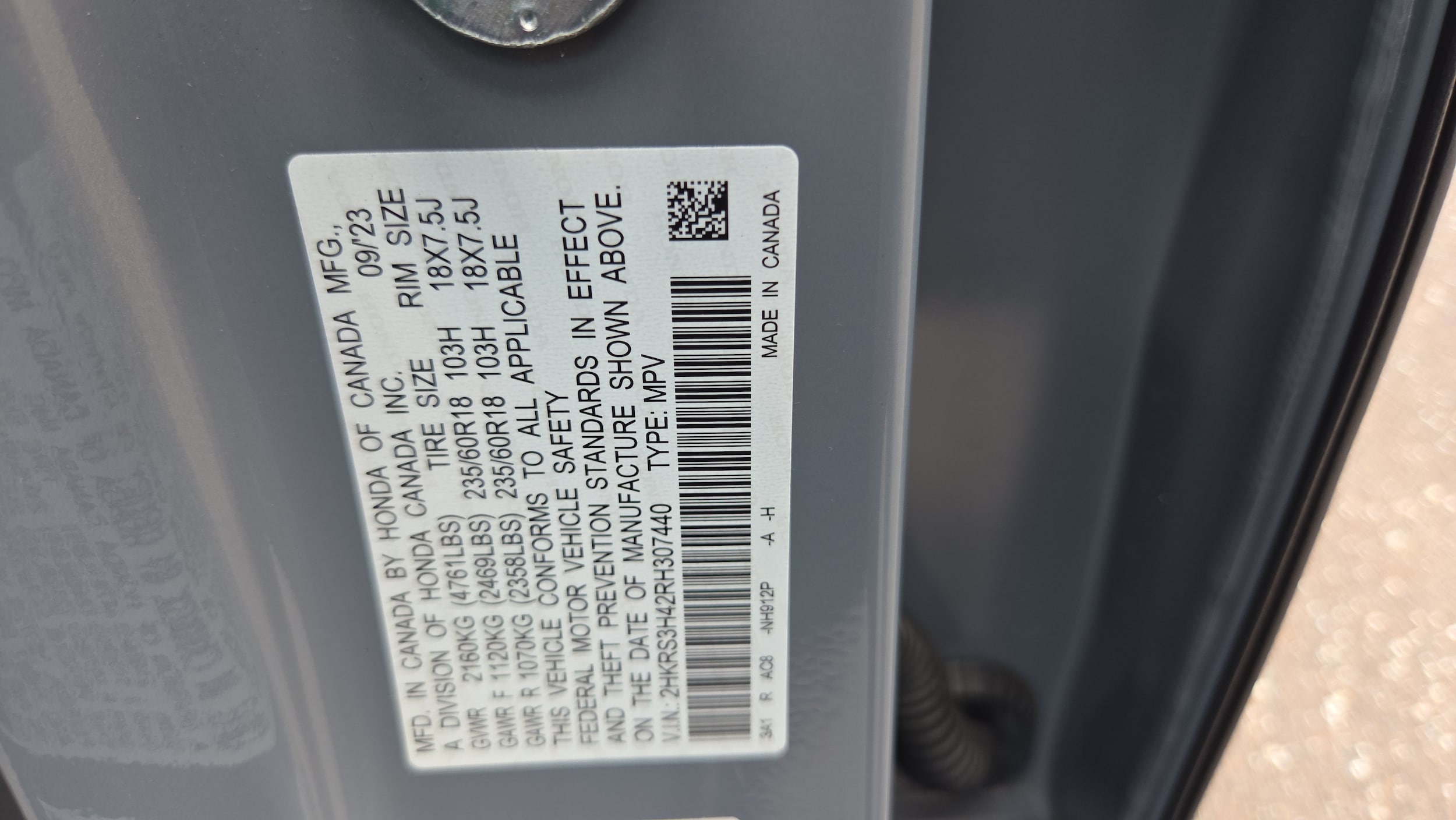 2024 Honda CR-V EX - Photo 19