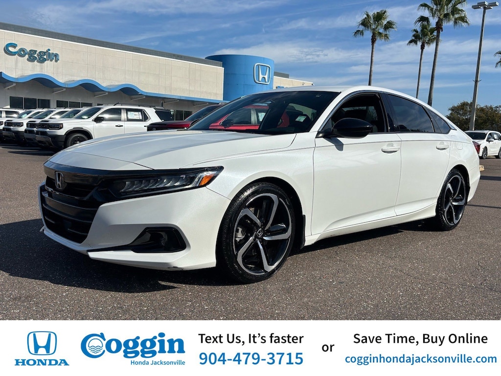 Certified 2022 Honda Accord Sport 1.5T Sedan