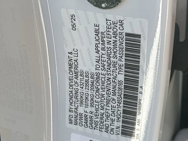 2025 Honda Accord SE - Photo 29
