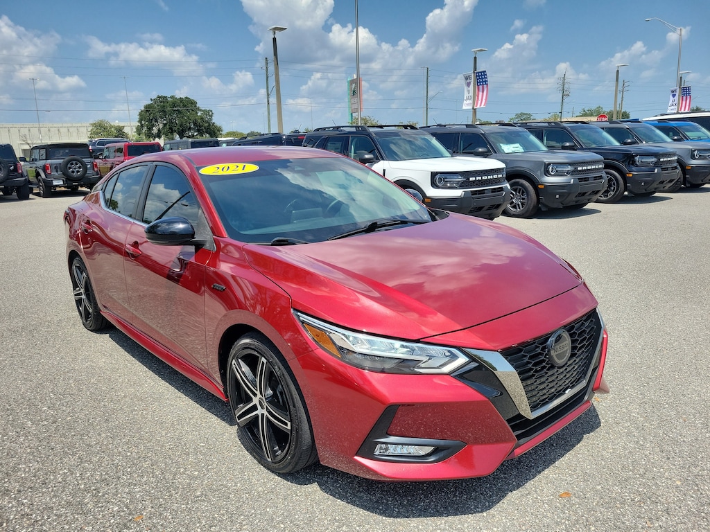 Used 2021 Nissan Sentra SR Sedan