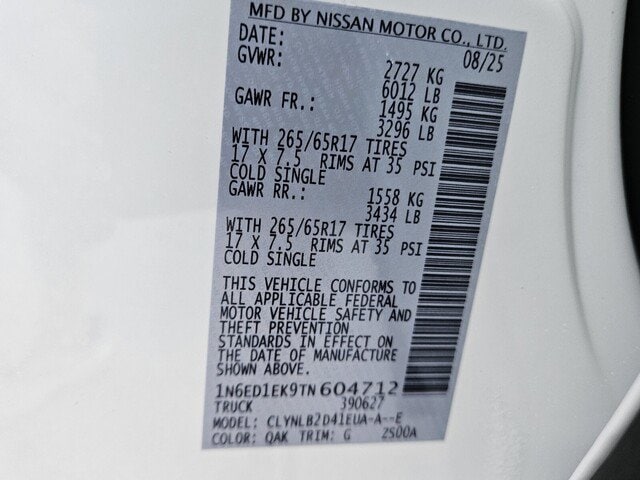 2026 Nissan Frontier SV - Photo 21