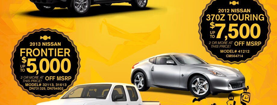2013 Frontier and 2012 370Z Touring