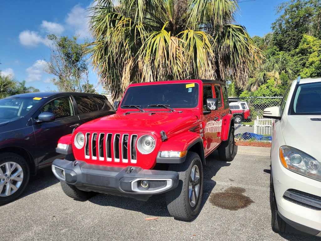 Used 2022 Jeep Wrangler Unlimited Sahara SUV