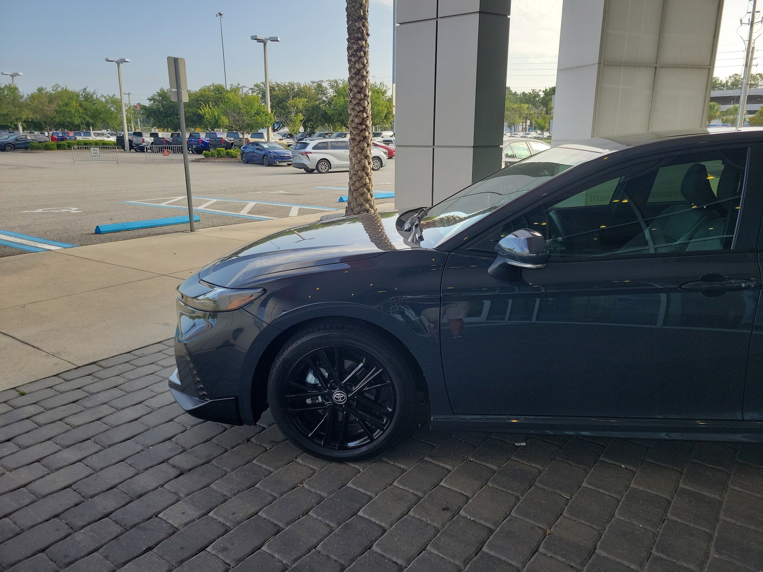 Certified 2025 Toyota Camry SE with VIN 4T1DAACKXSU547320 for sale in Jacksonville, FL