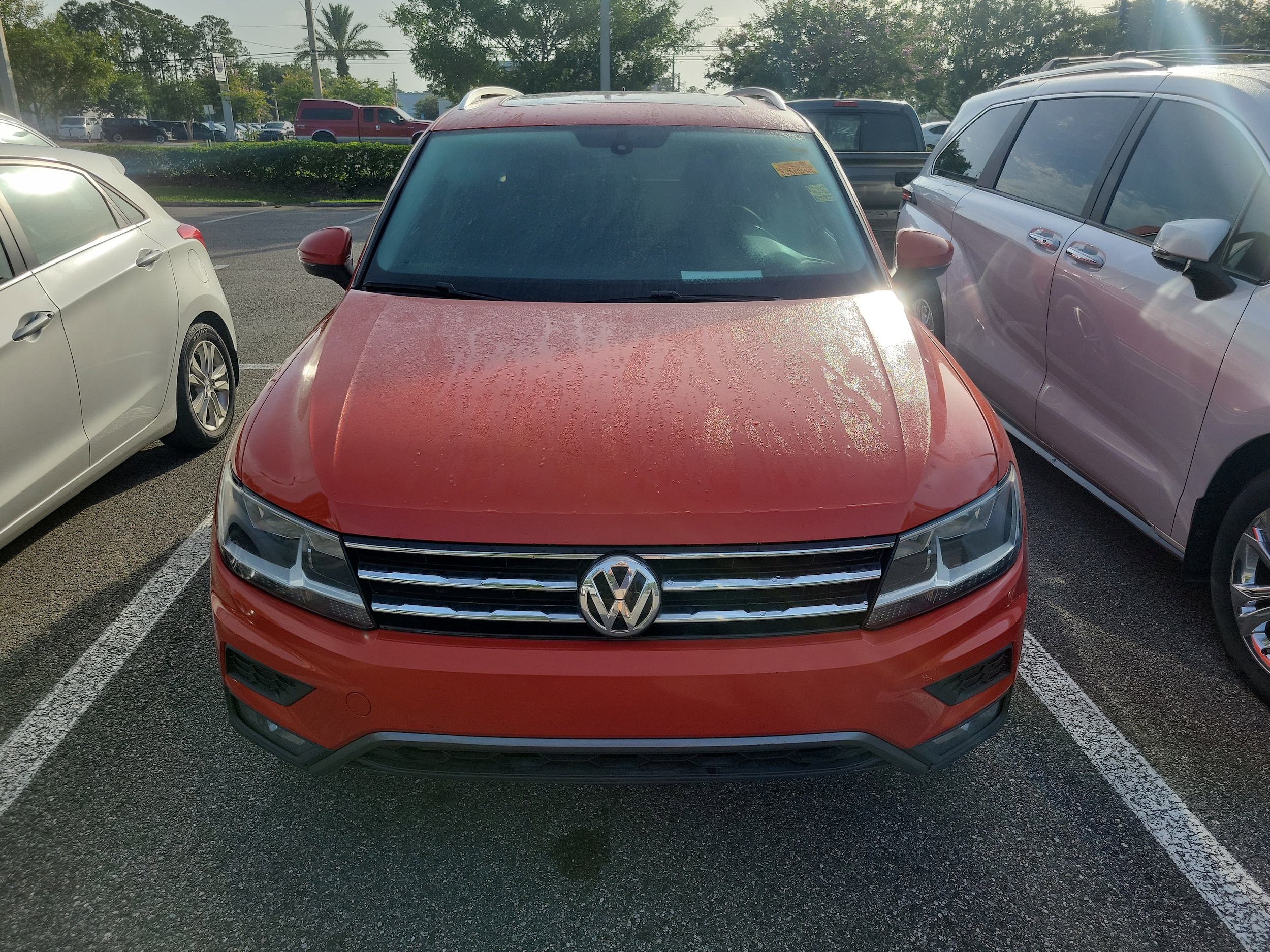 Used 2018 Volkswagen Tiguan SEL with VIN 3VV3B7AX4JM014608 for sale in Jacksonville, FL