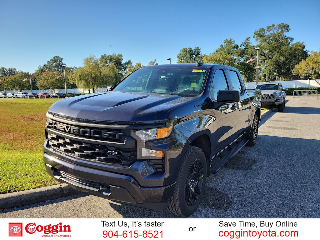 Used 2023 Chevrolet Silverado 1500 Custom Truck Crew Cab
