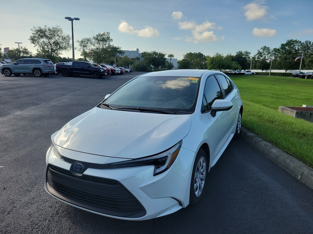 Used 2023 Toyota Corolla Hybrid LE Sedan
