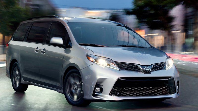 2018 hot sale toyota minivan