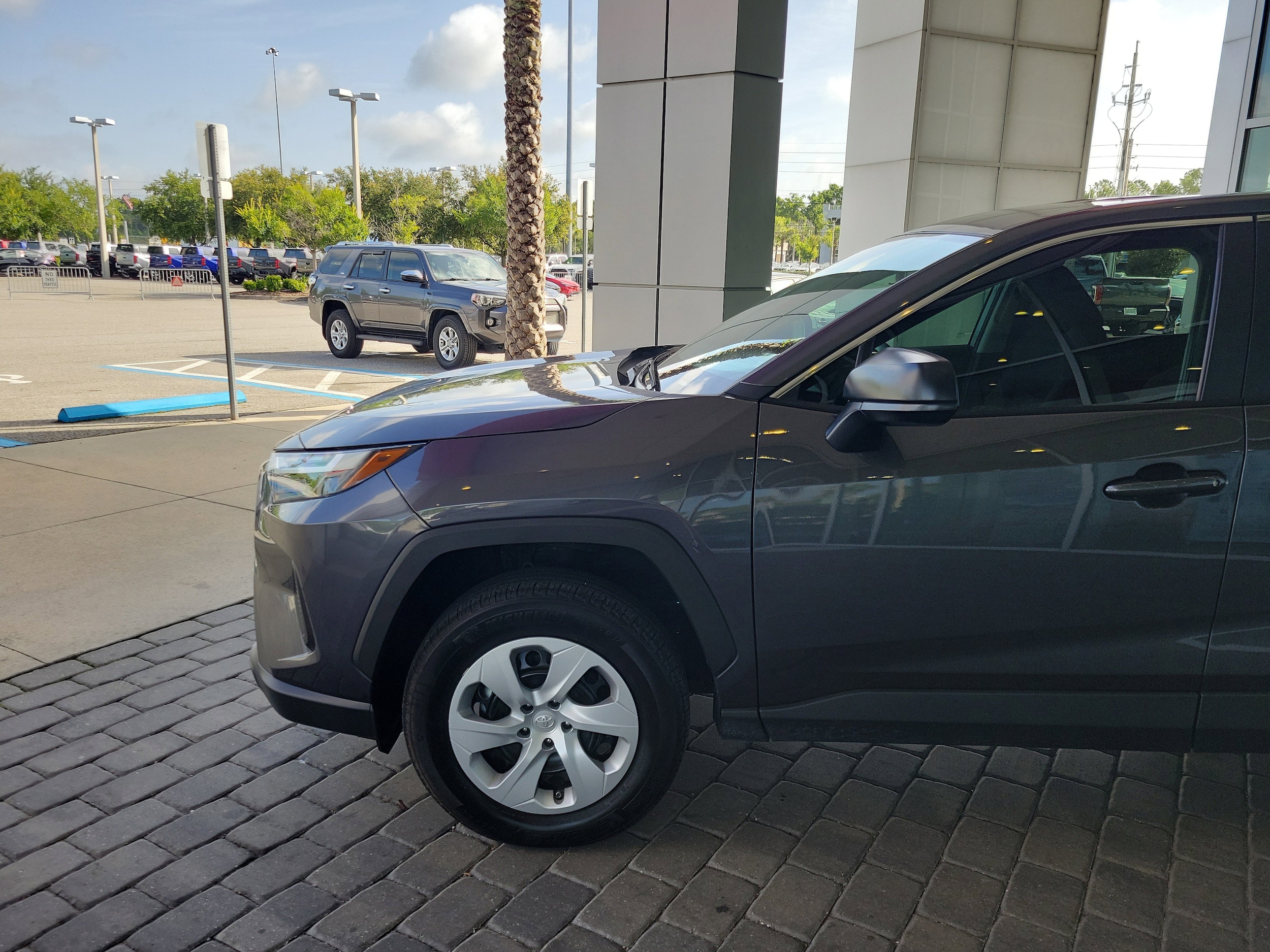 Certified 2024 Toyota RAV4 LE with VIN 2T3H1RFV2RC284541 for sale in Jacksonville, FL