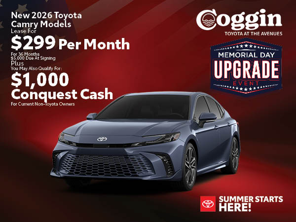 New Vehicle Specials | Coggin Toyota at the Avenues