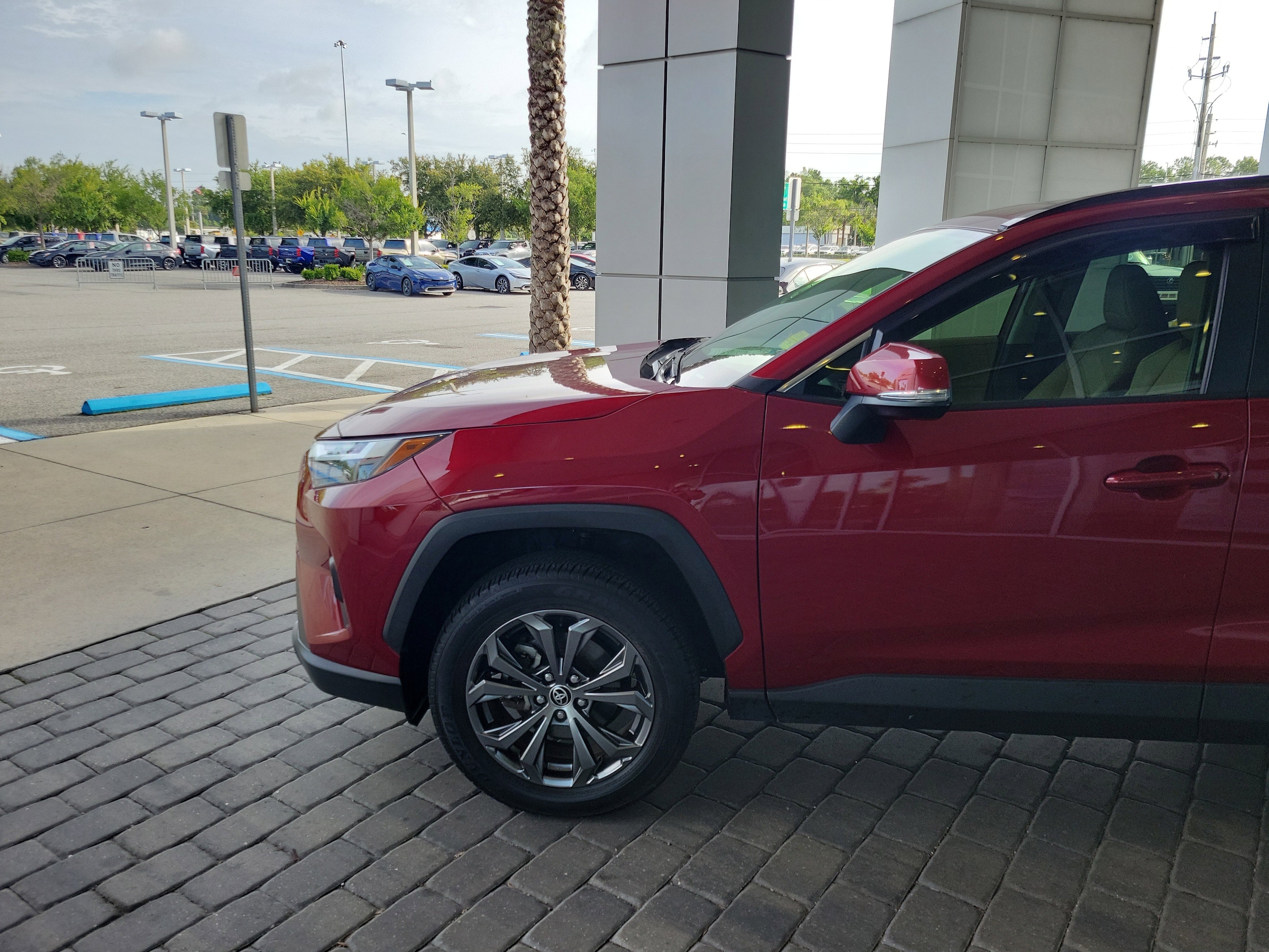 Used 2022 Toyota RAV4 XLE Premium with VIN JTMB6RFV7ND068133 for sale in Jacksonville, FL