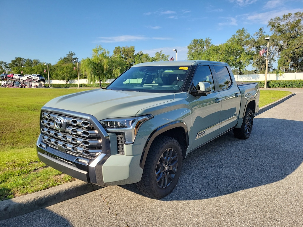 Certified 2025 Toyota Tundra Platinum Truck CrewMax