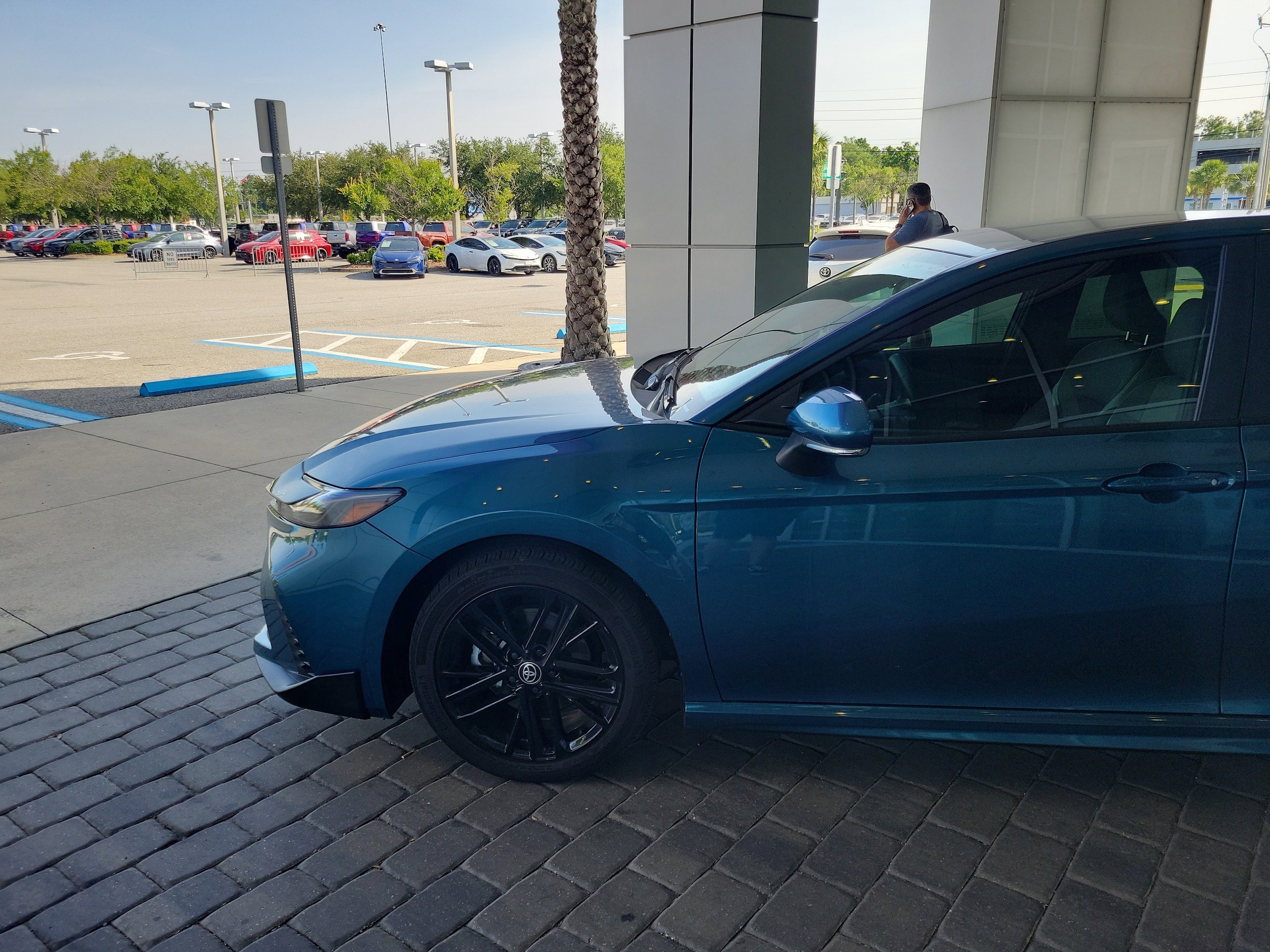 Certified 2025 Toyota Camry SE with VIN 4T1DAACK1SU553376 for sale in Jacksonville, FL