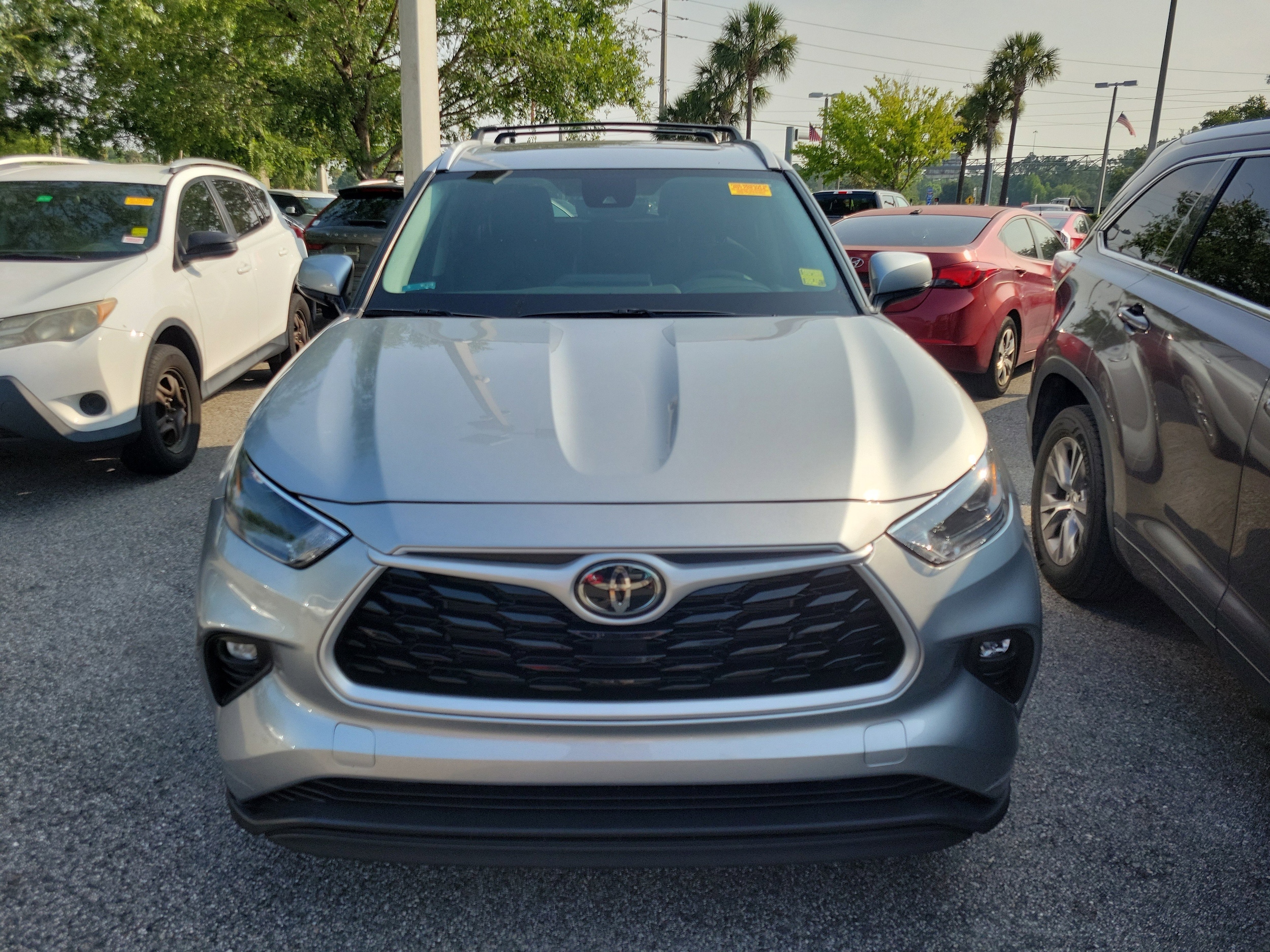Certified 2023 Toyota Highlander XLE with VIN 5TDKDRAH2PS003799 for sale in Jacksonville, FL