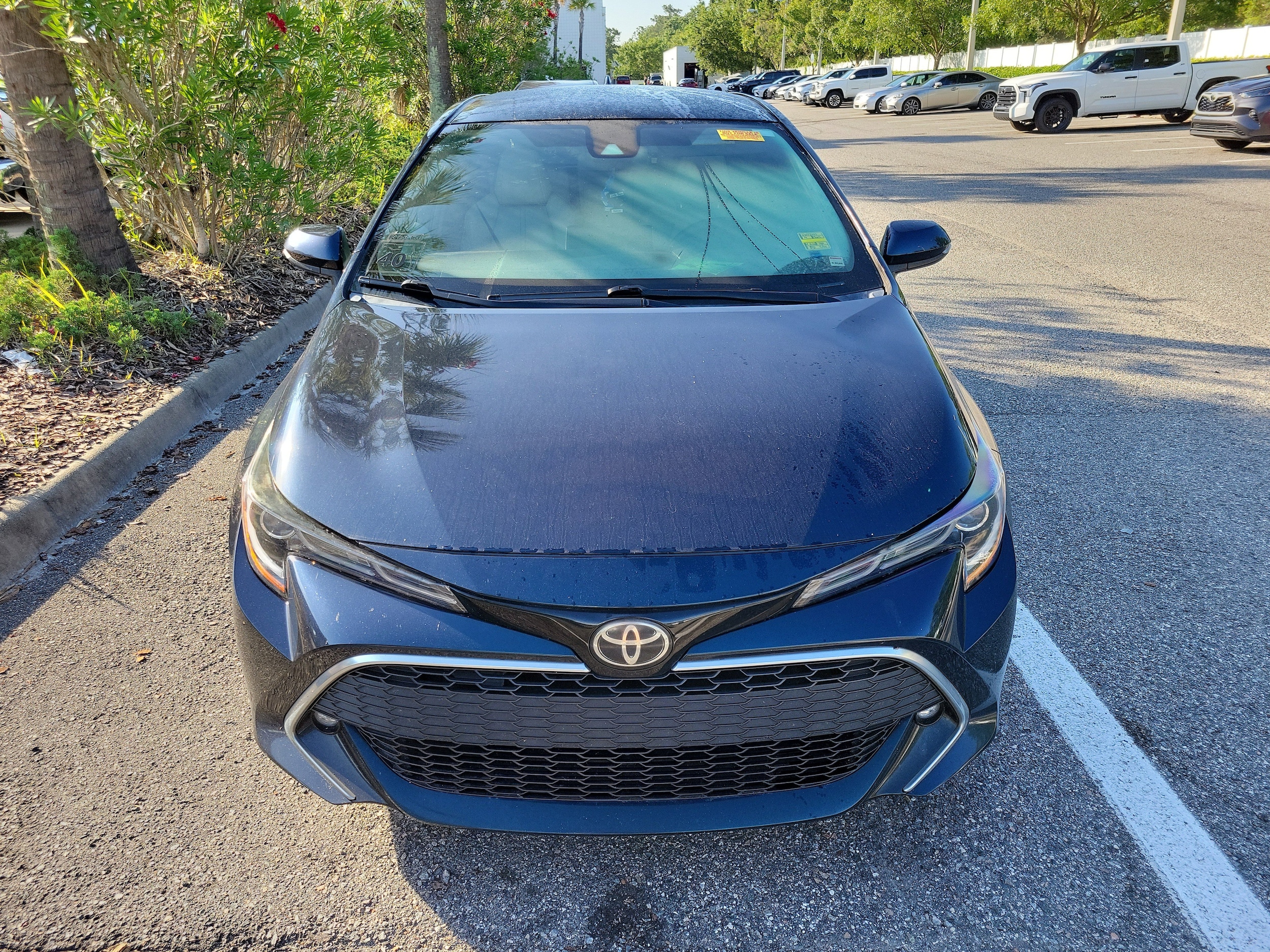 Used 2019 Toyota Corolla Hatchback XSE with VIN JTNK4RBE2K3072065 for sale in Jacksonville, FL