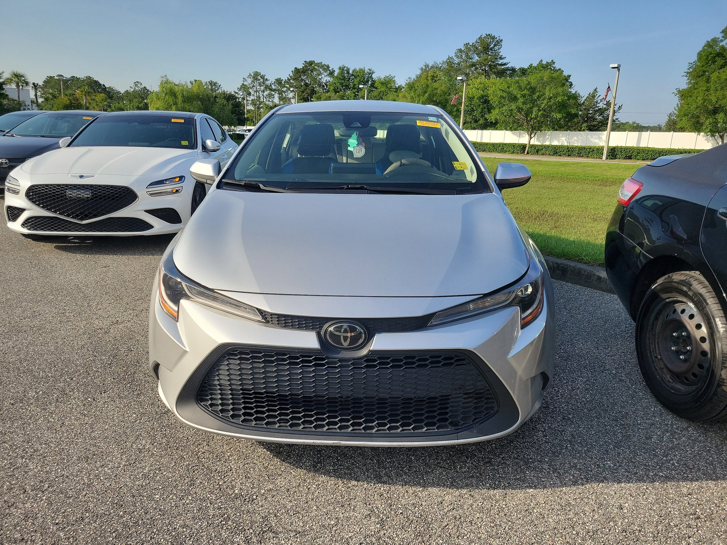 Used 2020 Toyota Corolla LE with VIN JTDEPRAE1LJ070721 for sale in Jacksonville, FL