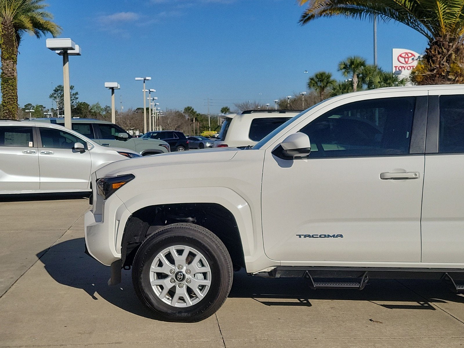 Used 2024 Toyota Tacoma SR5 with VIN 3TYLB5JN4RT018658 for sale in Jacksonville, FL