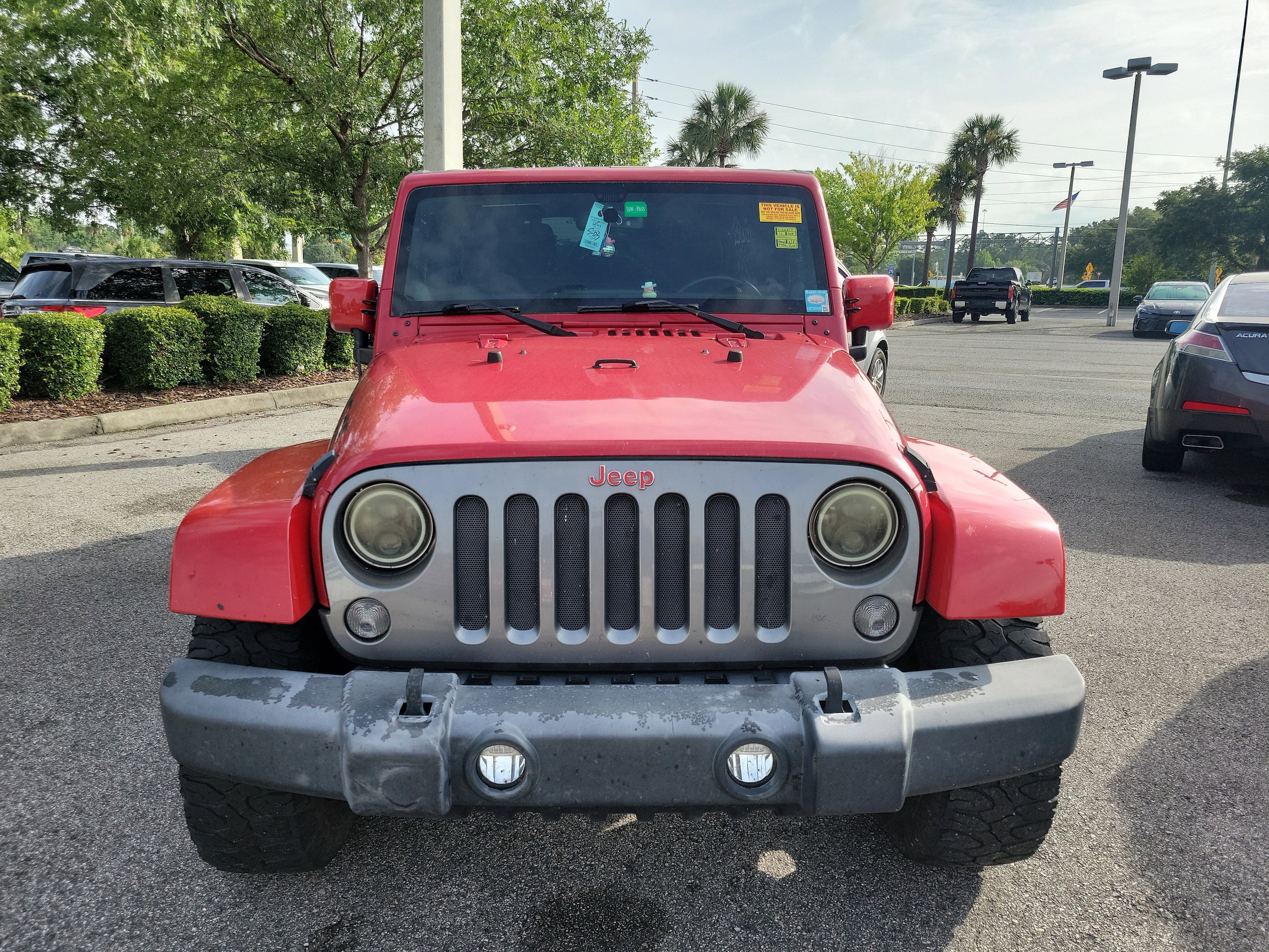 Used 2014 Jeep Wrangler Unlimited Sport with VIN 1C4HJWDG0EL222859 for sale in Jacksonville, FL