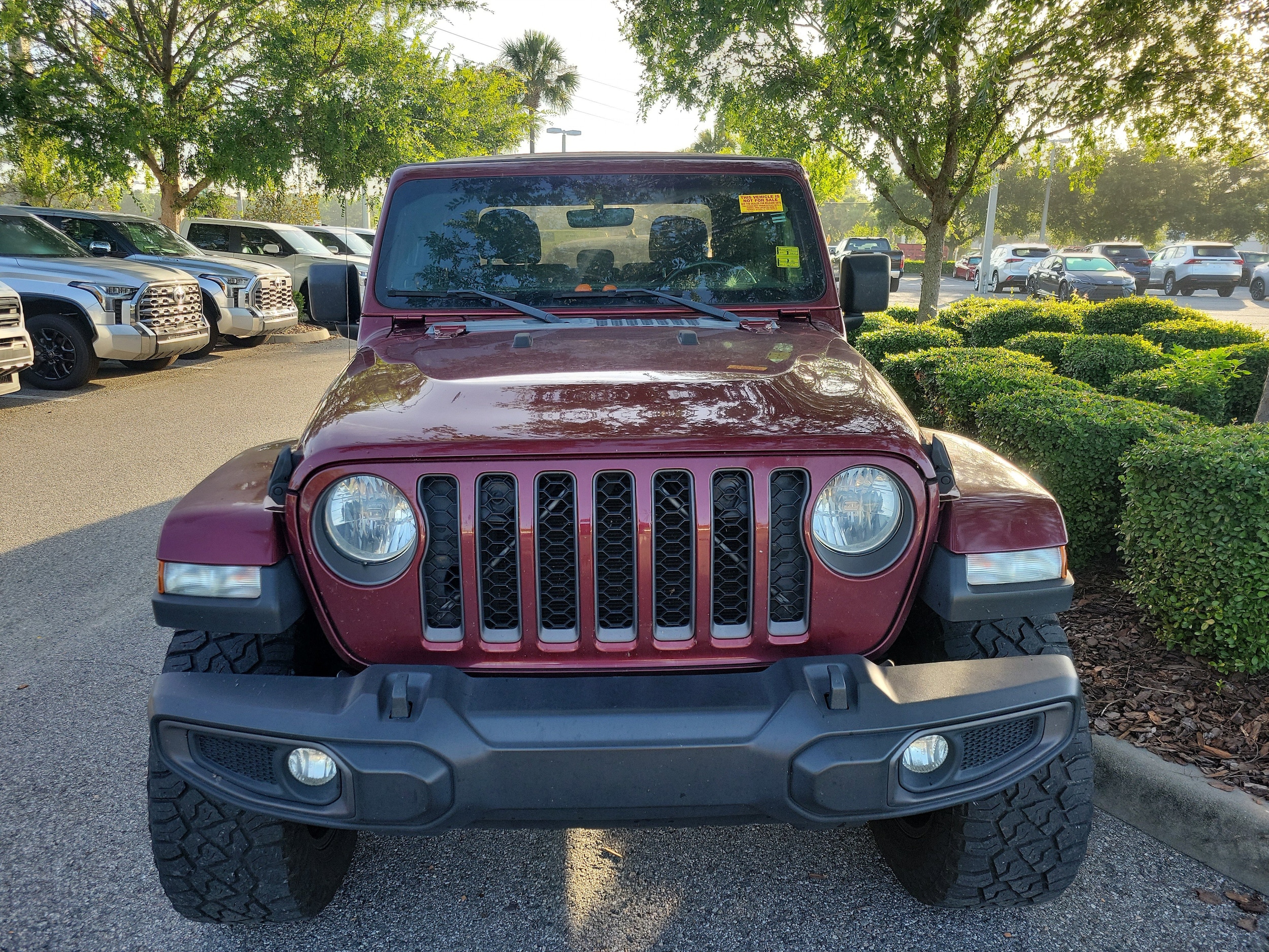 Used 2021 Jeep Gladiator 80TH with VIN 1C6HJTAG8ML527972 for sale in Jacksonville, FL