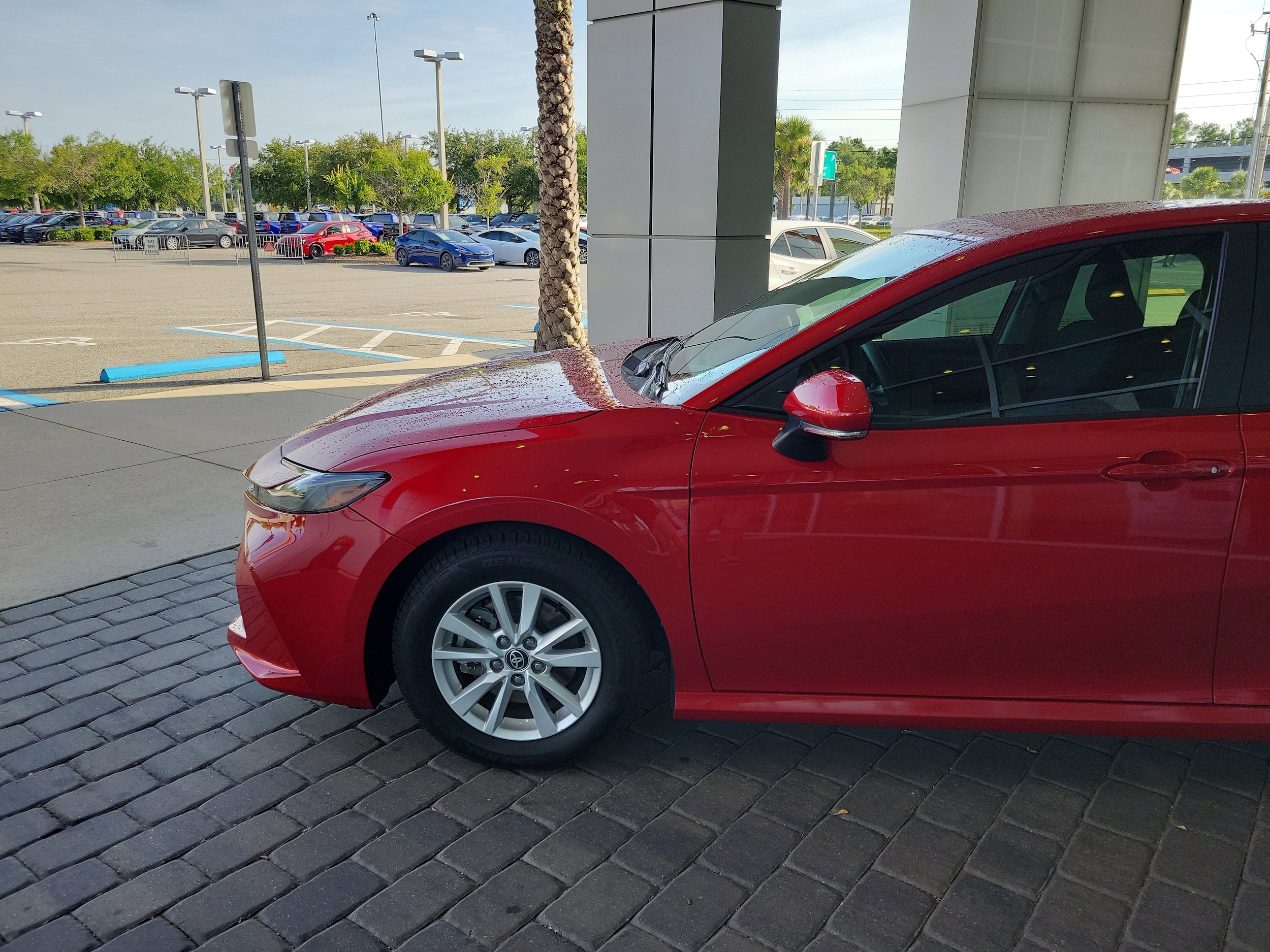 Certified 2025 Toyota Camry LE with VIN 4T1DAACK4SU033012 for sale in Jacksonville, FL