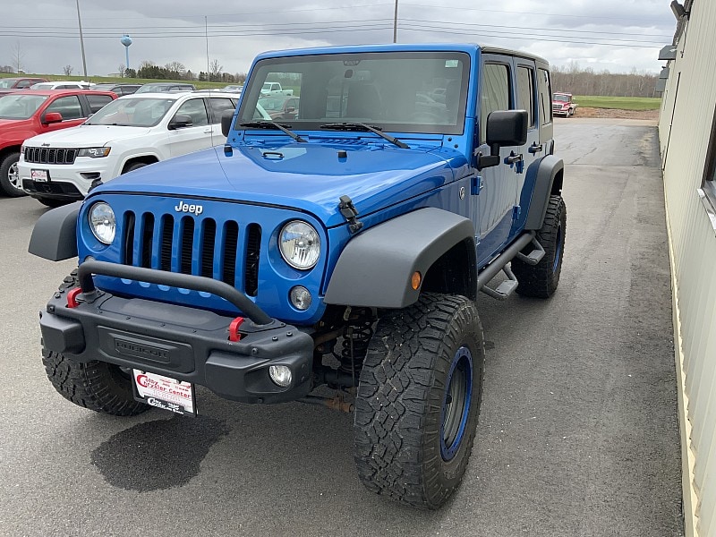 Used 2016 Jeep Wrangler Unlimited Sport S with VIN 1C4BJWDG7GL165987 for sale in Colby, WI