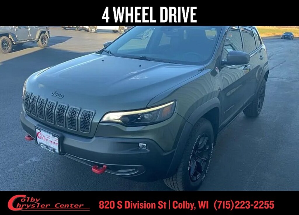 Used 2021 Jeep Cherokee Trailhawk Full Size SUV
