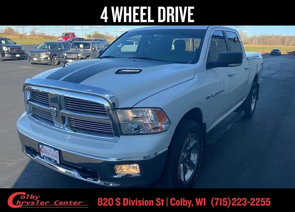 Used 2012 Ram 1500 4WD Big Horn Full Size Truck