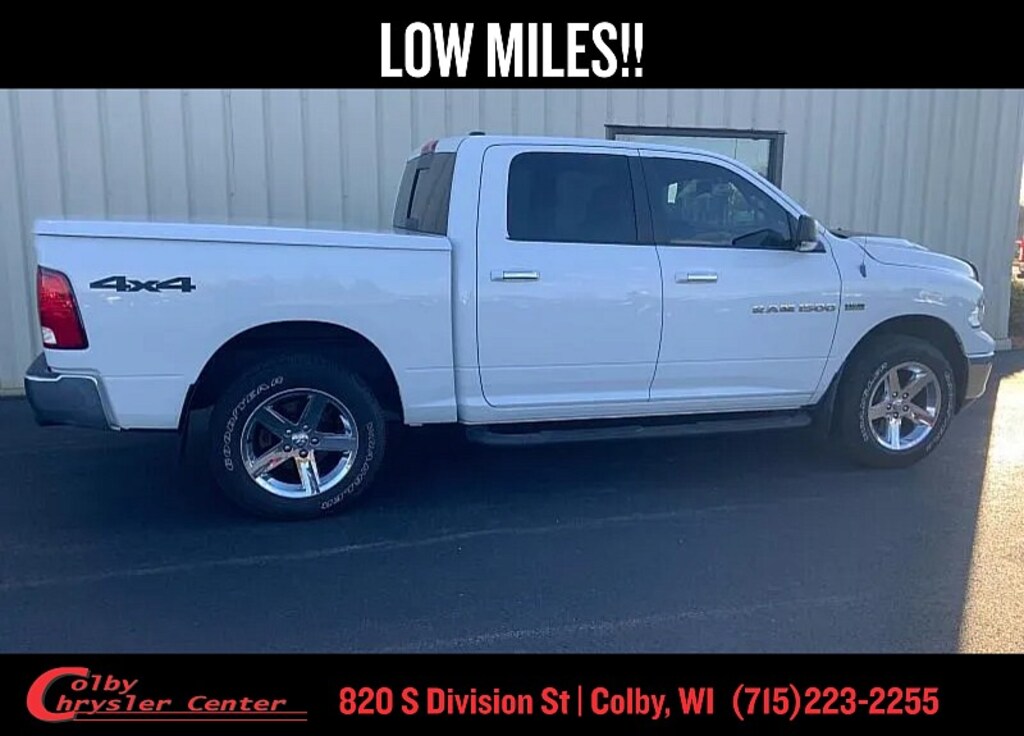 Used 2012 Ram 1500 4WD Big Horn Full Size Truck