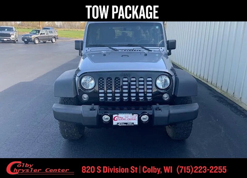 Used 2018 Jeep Wrangler JK Unlimited Willys Wheeler Crossover SUV