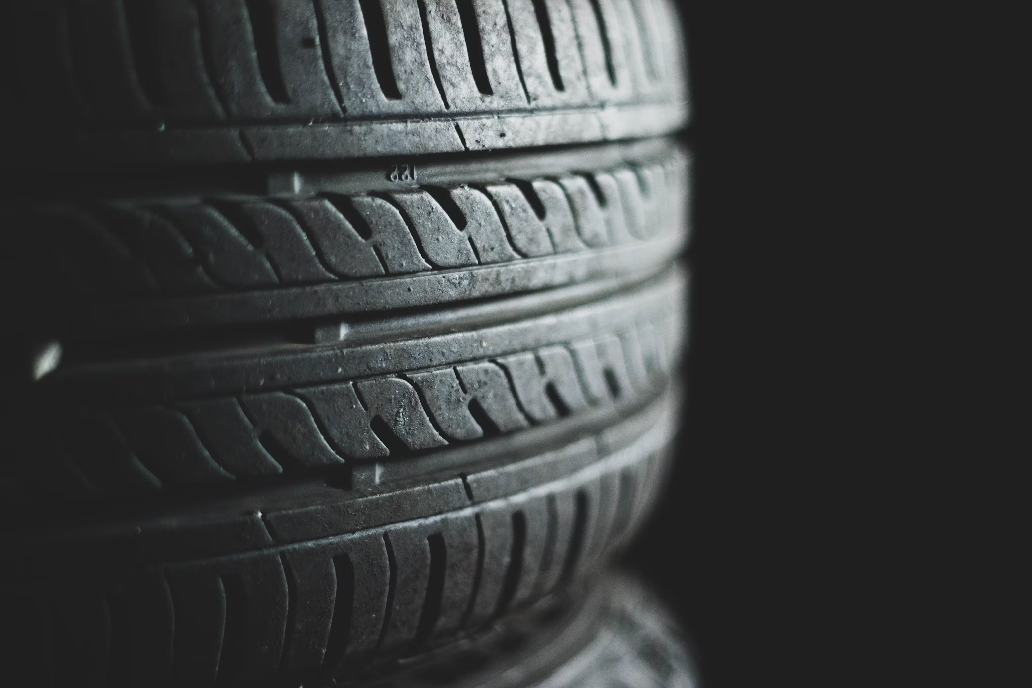 A stack of tires 