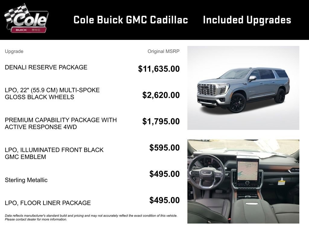 New 2025 GMC Yukon XL Denali SUV