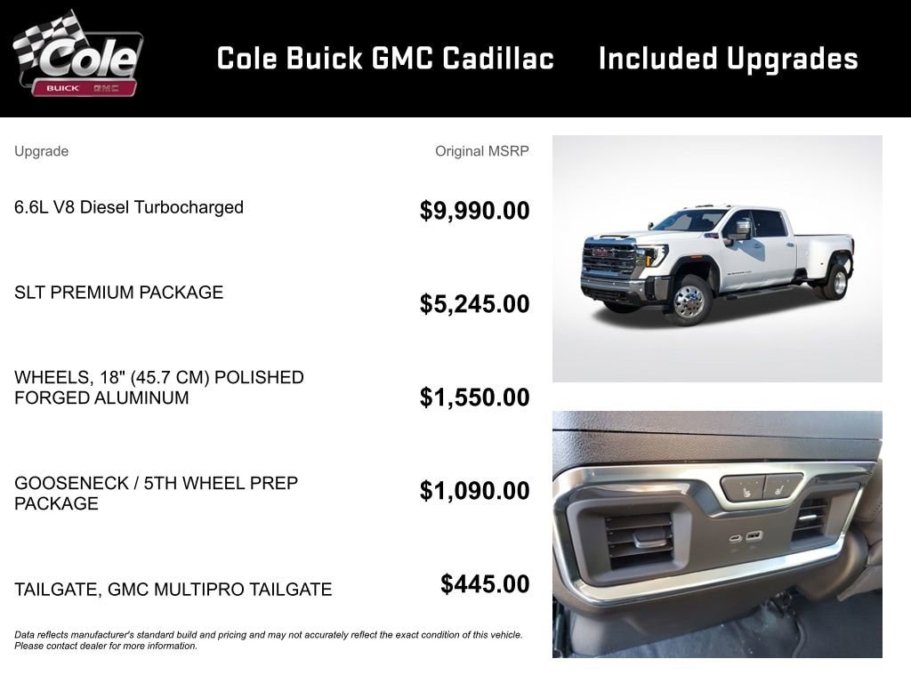 New 2026 GMC Sierra 3500 HD SLT Truck