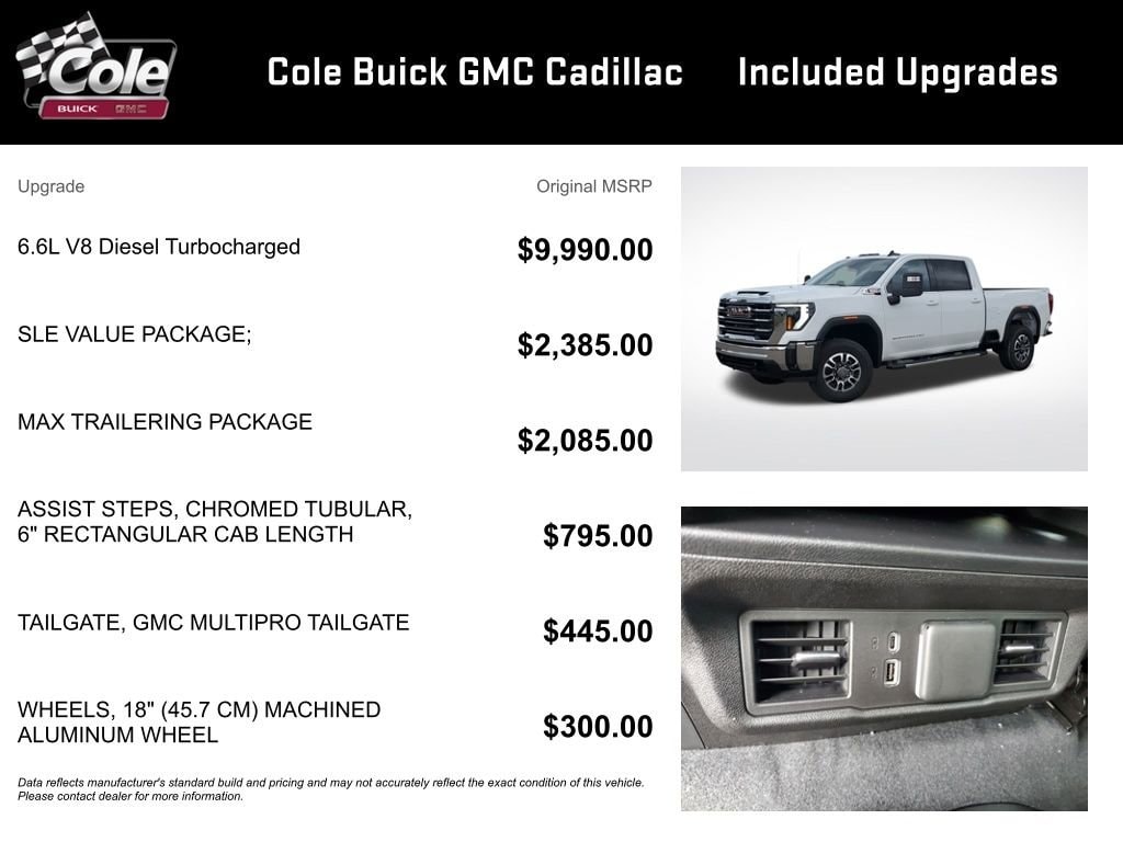 New 2026 GMC Sierra 2500 HD SLE Truck