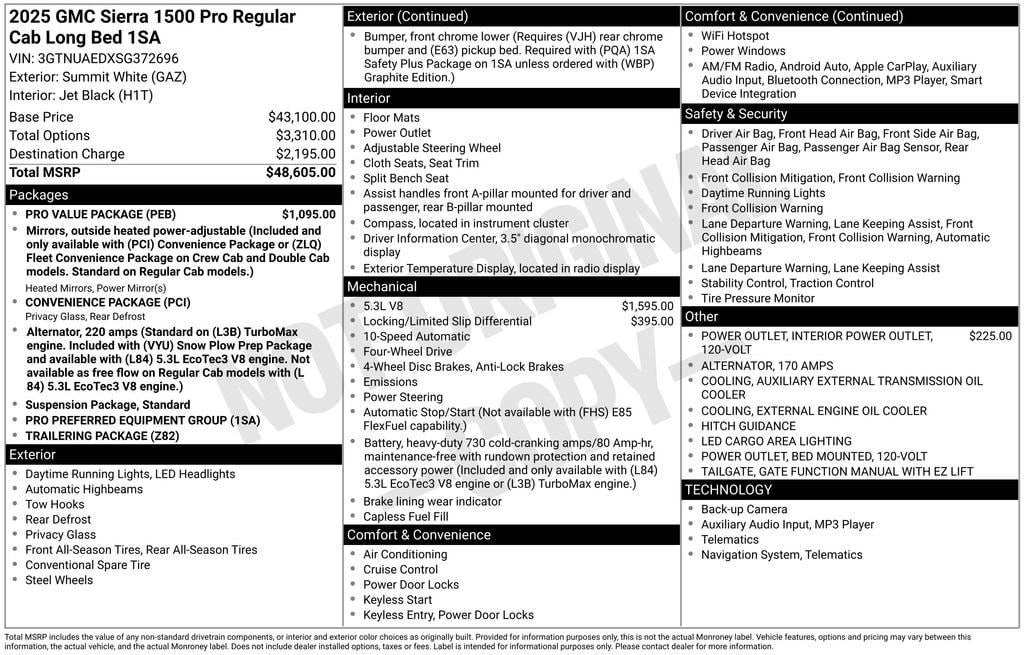 2025 GMC Sierra 1500 Pro - Photo 34