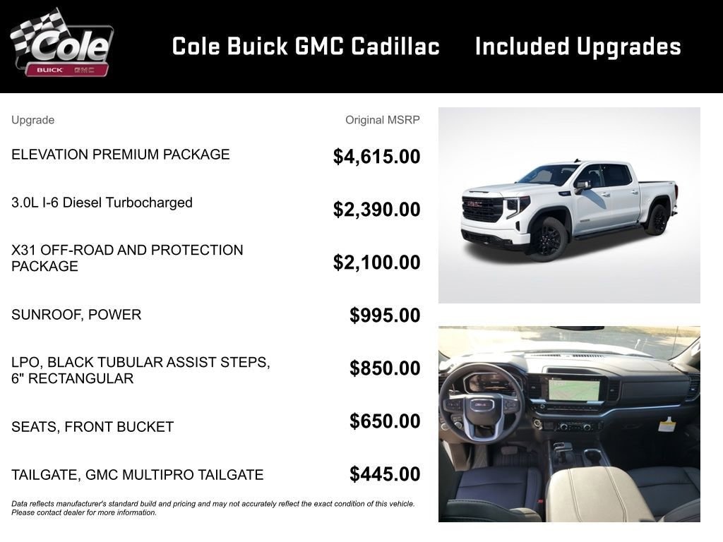 New 2026 GMC Sierra 1500 Elevation Truck