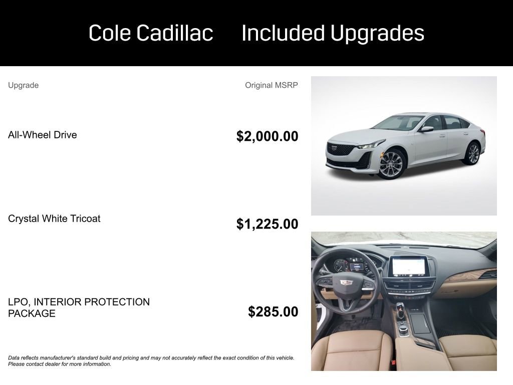 Certified 2023 CADILLAC CT5 Premium Luxury Car