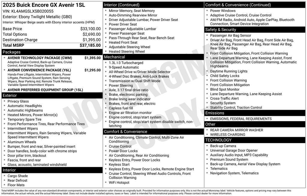 2025 Buick Encore GX Avenir - Photo 35