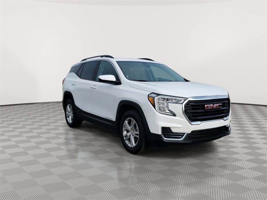 Certified 2022 GMC Terrain SLE with VIN 3GKALTEV2NL142141 for sale in Portage, MI