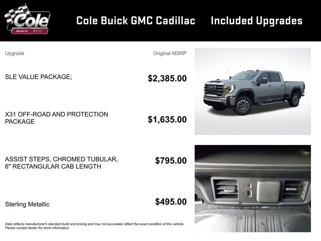 New 2026 GMC Sierra 2500 HD SLE Truck