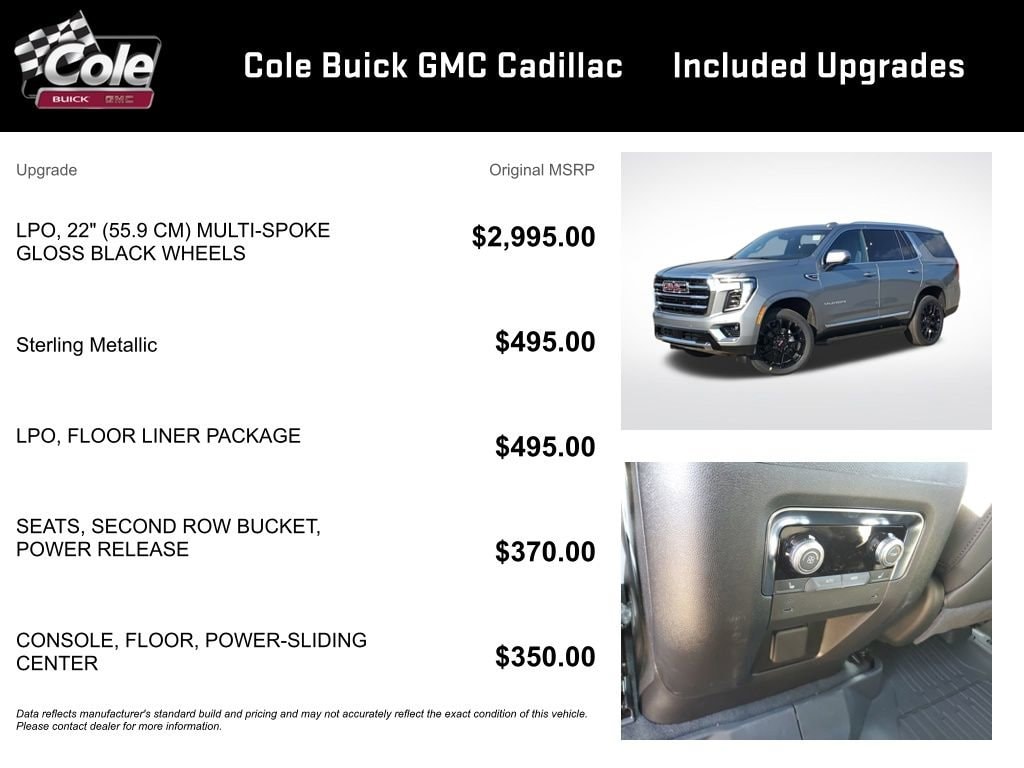 New 2026 GMC Yukon Elevation SUV